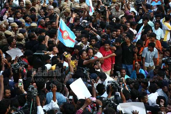 protest against ipl competition 